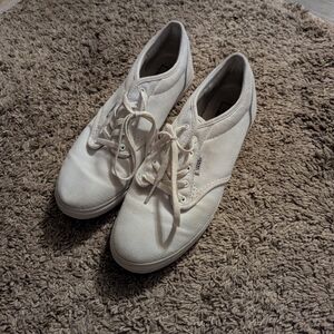 White Canvas Sneakers